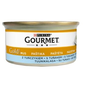   Gourmet Gold teljes értékű állateledel felnőtt macskák számára tonhallal 85 g