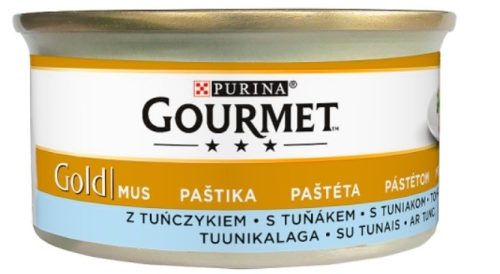 Gourmet Gold teljes értékű állateledel felnőtt macskák számára tonhallal 85 g