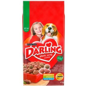   Darling teljes értékű állateledel felnőtt kutyák számára marhával és zöldségekkel 15 kg