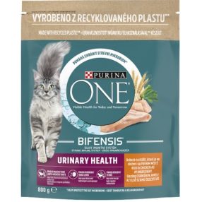   Purina One Urinary Care csirkében és búzában gazdag teljes értékű eledel felnőtt macskáknak 800 g