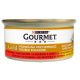 Gourmet Gold Duó Élmény teljes értékű állateledel felnőtt macskák számára marhával és csirkével 85 g