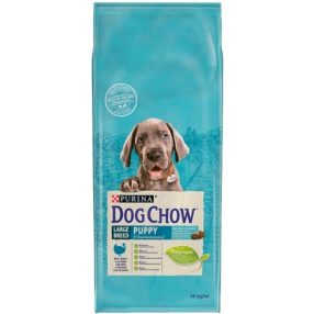   Dog Chow Large Breed Puppy száraz kutyaeledel pulykával 14 kg