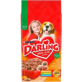   Darling teljes értékű állateledel felnőtt kutyák számára szárnyassal 15 kg