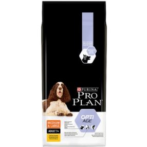   Pro Plan Optiage teljes értékű eledel közepes vagy nagytestű idős kutyák számára 7 éves kortól 14 kg