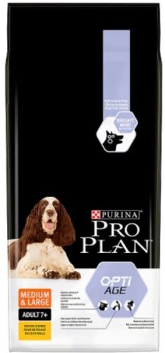 Pro Plan Optiage teljes értékű eledel közepes vagy nagytestű idős kutyák számára 7 éves kortól 14 kg