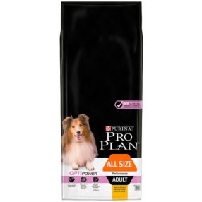   Pro Plan All Size Adult Optipower csirkében gazdag száraz kutyaeledel 14 kg