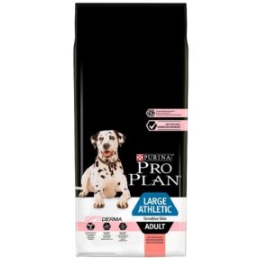   Pro Plan Optiderma teljes értékű állateledel nagytestű és érzékeny bőrű felnőtt kutyák számára 14 kg