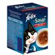 Felix Soup Házias válogatás alutasakos eledel, leves macskáknak 6 x 48 g (288 g)