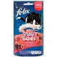 Felix Play Tubes macska jutalomfalat pulyka és sonka ízesítéssel 50 g