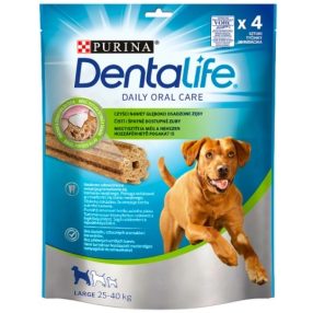   Dentalife Large jutalomfalat felnőtt kutyák számára 4 db 142 g