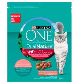   Purina One DualNature Cranberry teljes értékű állateledel ivartalanított macskáknak lazaccal 750 g