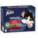 Felix Fantastic Házias válogatás aszpikban nedves macskaeledel 12x85g