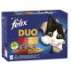 Felix Fantastic Duo Házias válogatás aszpikban nedves macskaeledel 12x85g