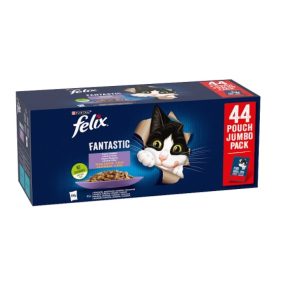   Felix Fantastic Házias válogatás nedves macskaeledel 44x85g