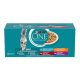 Purina One Adult csirkével/marhával/báránnyal/tengeri hallal szószban nedves macskaeledel 40x85g