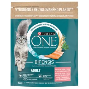 Purina One Lazacban gazdag száraz macskaeledel 800g
