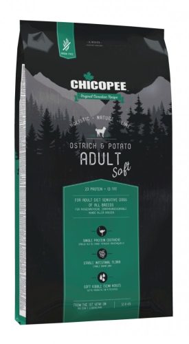 CHICOPEE HNL GRAIN FREE SOFT ADULT OSTRICH & POTATO 12KG