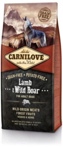 Carnilove Adult Lamb & Wild Boar-Bárány és Vaddisznó Hússal 12kg