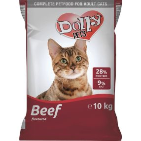 DOLLY CAT SZÁRAZ MARHA 10KG