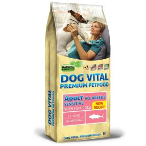 DOG VITAL ADULT SENSITIVE ALL BREEDS FISH 12KG