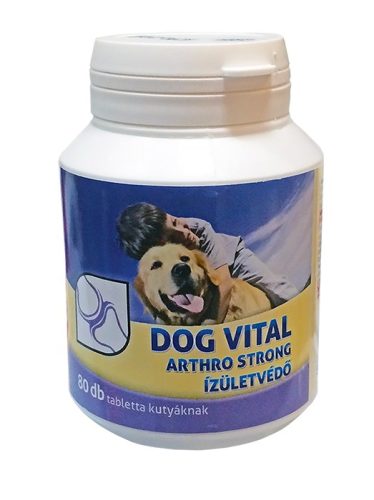 DOG VITAL ARTHRO STRONG ÍZÜLETVÉDŐ TABLETTA 80DB
