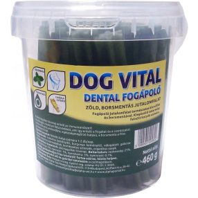   DOG VITAL JUTALOMFALAT DENTAL FOGÁPOLÓ / BORSMENTÁVAL ÉS KLOROFILLAL 460G