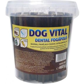   DOG VITAL JUTALOMFALAT DENTAL FOGÁPOLÓ / FAHÉJAS-CSOKIS 460G