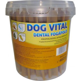   DOG VITAL JUTALOMFALAT DENTAL FOGÁPOLÓ / PROPOLISSZAL ÉS VANILIÁVAL 460G