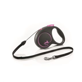 FLEXI BLACK DESIGN S ZSINÓR 5M 8KG-IG PINK