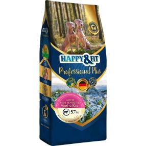   HAPPY&FIT PROFESSIONAL PLUS ADULT MINI SENSITIVE LAMB&RICE 18KG