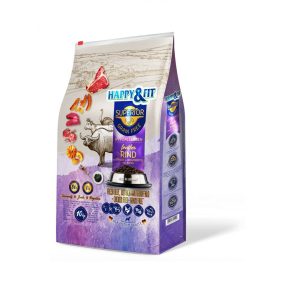   HAPPY&FIT SUPERIOR GRAIN FREE HYPO FRISS MARHA, STRUCC, VÍZIBIVALY ÉS SÜTŐTÖK 10KG