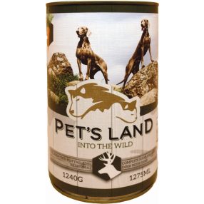 PET S LAND DOG KONZERV VADASHÚS RÉPÁVAL 1240G