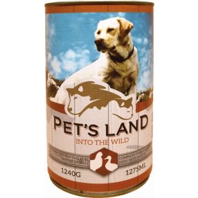 PET S LAND DOG KONZERV BAROMFI 1240G