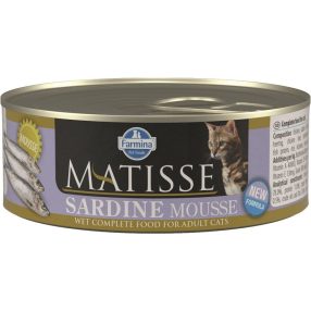 MATISSE CAT KONZERV MOUSSE SZARDÍNIA 85G