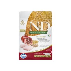 N&D CAT ANCESTRAL GRAIN CSIRKE IVARTALANÍTOTT ADULT 300G