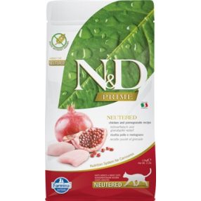   N&D CAT PRIME CSIRKE&GRÁNÁTALMA ADULT IVARTALANÍTOTT 1,5KG
