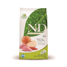 N&D DOG GRAIN FREE VADDISZNÓ&ALMA ADULT 7KG