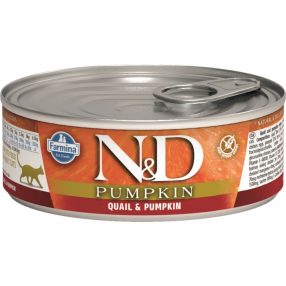 N&D CAT PUMPKIN KONZERV FÜRJ&SÜTŐTÖK 80G