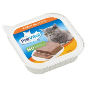 PREVITAL ALUTÁLKA MACSKA NYÚL-MÁJ 100GR