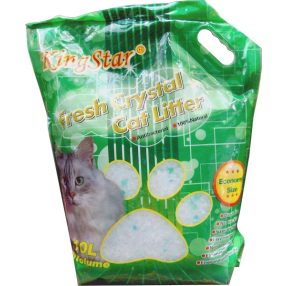 MACSKAALOM KINGSTAR SZILIKA ZÖLDALMÁS 10L (4,3KG)