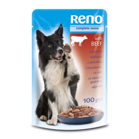 RENO ALUTASAKOS KUTYAELEDEL MARHA 100G