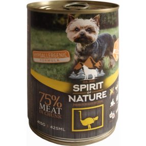 Spirit of nature dog konzerv strucchússal 415gr