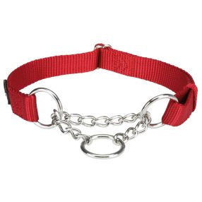 TRIXIE FOJTÓ ÚJ PRÉMIUM L–XL 45–70 CM/25MM PIROS