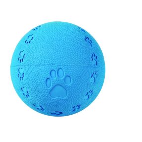 TRIXIE JÁTÉK GUMI LABDA TAPPANCS MINTÁS SIPOLÓ 9CM