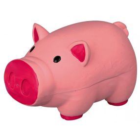TRIXIE JÁTÉK LATEX MALAC EREDETI HANGGAL 11CM