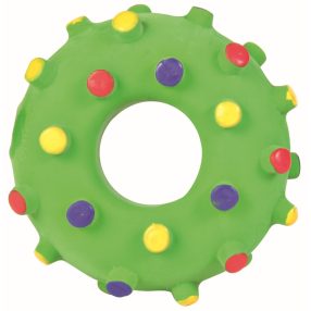 TRIXIE JÁTÉK LATEX MINI TÜSKÉS KARIKA 8CM