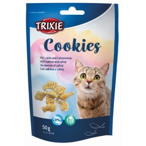 TRIXIE JUTALOMFALAT MACSKÁNAK COOKIES LAZACCAL 50G