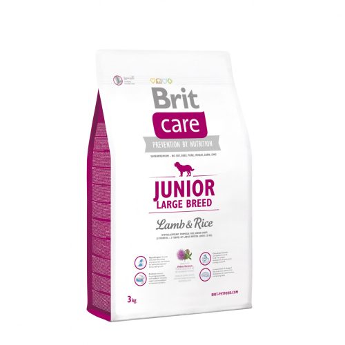 Brit Care  Hypoallergen Junior Large Breed (Lamb&Rice) 3kg