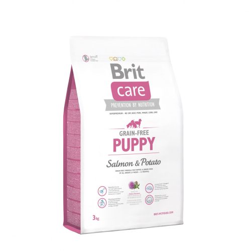 Brit Care Grain Free Puppy Salmon&Potato 3kg