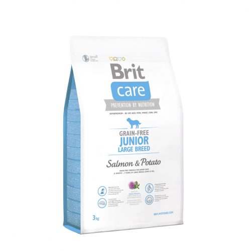 Brit Care  Grain Free Junior LB Salmon&Potato 3kg